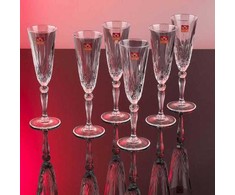 RCR RCR Crystal Melodia taurės šampanui, 6 vnt