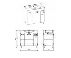 RE169193008060 / ELITA / SUNN / 75 3D 1S Baltas HG NN SET / 169193 /