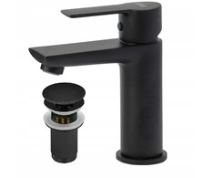 rea 84401 WEGA pastatomos praustuvės įranga, juoda matinė