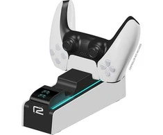 ready2gaming PS5 DualSense įkrovimo stotis, balta