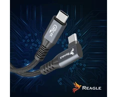 Reagle USB C 5 m kabelis, skirtas OCULUS STEAM VR QUEST 3 3S META VR tethering, 20 Gbps, 240 W