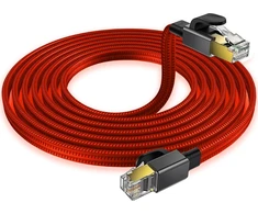 Reagle Reagle Kabelis Sieciowy LAN ETHERNET RJ45 Cat8 40Gbps 15M Skrętka Płaski