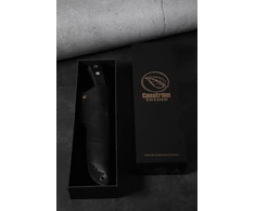 Real Steel Casstrm No10 SFK juodas Micarta peilis 14C28N