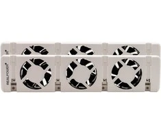 REALPOWER Heizungslüfter HL-2,2er Set mit 3 Ventilatoren