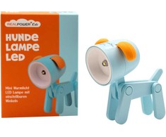 Realpower RealPower LED-Zwierzę latarka Mėlyna Dog