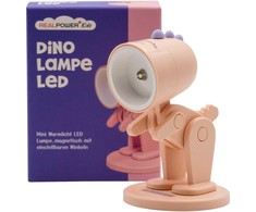Realpower RealPower Žibintuvėlis LED-Tier Rožinė dino su podstawą
