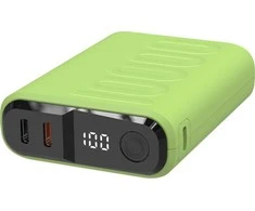 RealPower PB-10000C PD+ 10000mAh šviesiai žalias