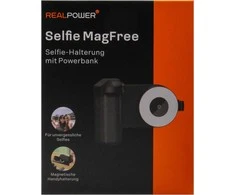 Realpower RealPower Selfie MagFree,Selfieholder,4.800mAh,Selfie Light