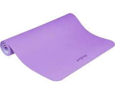 Gimnastikos kilimėlis jogai, pilatesui, fitnesui, 200x90cm, 1cm storio, TPE medžiaga, violetinė, REBEL ACTIVE