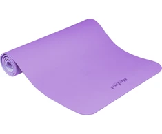 Gimnastikos kilimėlis jogai, pilatesui, fitnesui, 183x61cm, storis 1cm, TPE medžiaga, violetinė, REBEL ACTIVE
