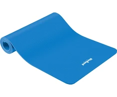 Gimnastikos kilimėlis jogai, pilatesui, fitnesui, 183x61cm, storis 6mm, medžiaga TPE, mėlyna, REBEL ACTIVE