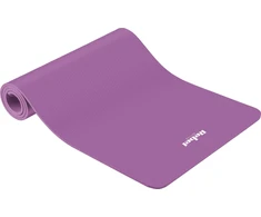 Gimnastikos kilimėlis jogai, pilatesui, fitnesui, 183x61cm, storis 6mm, TPE medžiaga, violetinė, REBEL ACTIVE
