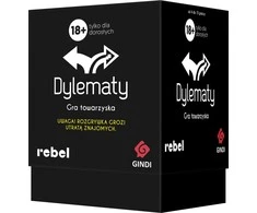 Rebel Party Game Dilemmas – negailestingas vakarėlių žaidimas suaugusiems GR0755