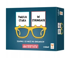 Rebel gra Twoja Stara w stringach 90583