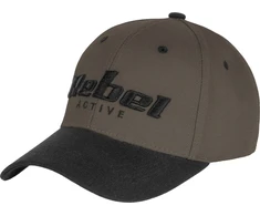 Rebel Active kepurė, juoda ir ruda, M dydis