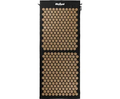 Mata EKO kilimėlis su akupresūros smaigaliais ir pagalve, 110x42cm, XL, pilki smaigaliai, Rebel Active