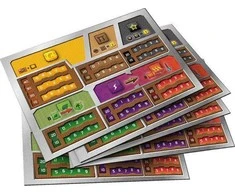 Rebel „Fryxgames“ „Terraforming Mars“: dviejų sluoksnių žaidėjų lentos (5 vnt.)