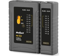 RJ11 / RJ45 kabelių testeris - Rebel RB-468