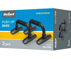 Push-up rankenos, 2 rinkinys, REBEL ACTIVE