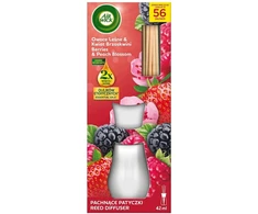 Reckitt Benckiser Air Wick Kvapiosios lazdelės Miško uogos ir persiko žiedas 42 ML