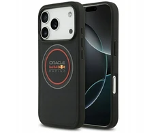 Red Bull Raudona Bull Raudona Bull Meshed Logo And Raudona Ring MagSafe dėklas Apple iPhone 17 Pro Max Navy mėlynos spalvos