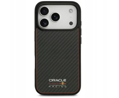 Red Bull Raudona Bull Dėklas Raudona Bull Kevlar Logo Matt MagSafe Apple iPhone 17 Pro juodos spalvos