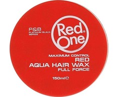 Red One Raudona One Aqua Hair Gel Wax Full Force plaukų vaškas Raudona 150ml