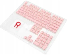 Klaviatūra Redragon Rinkinys Keycapów A130 PBT Doubleshot Rožinė