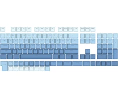 Klaviatūra Mėlyna Redragon Redragon A134 Ombre Mėlyna