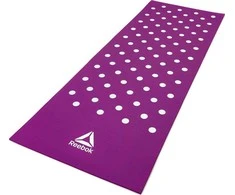 Treniruočių kilimėlis Reebok Spots 7 mm, violetinis