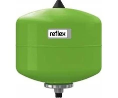 Reflex išsiplėtimo indas Refix DD 12 (karštam vandeniui) 10 bar 70°C žalia 7308200