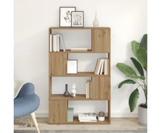 TV staliukas TV spintelių komplektas Ruda 80 x 24 x 125 cm Apdirbta mediena