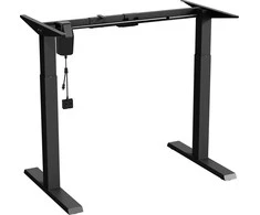 Ergo Office ER-403B stalo rėmas, reguliuojamas elektra, juodas