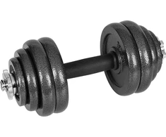 REBEL ACTIVE reguliuojamo svorio hanteliai dėkle, 30 kg, su štanga