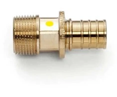 Rehau Adapteris su išoriniu sriegiu 25 - R 1/2 RAUTITAN LX žalvaris