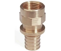 „Rehau“ adapteris su vidiniu sriegiu 40 - Rp 1 1/4 RAUTITAN RX bronza