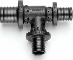 Rehau Raudona marškinėlė PX - 25-20-16 RAUTITAN - PPSU