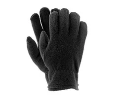 Raw Pol Juoda FLEECE PIRŠTINĖS 10 DYDIS