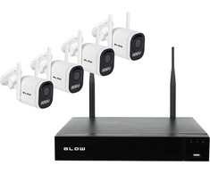 BLOW 4x5MP WiFi stebėjimo rinkinys su 1TB disku BL-W5BP4/WiFi/1TB