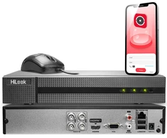 Hikvision Rejestrator 5w1 Hilook 4 kanałowy 8MP DVR-204U-M1/T