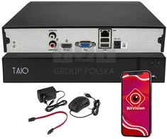 Taio NVR-8-8MP-F 9 kanalų 4K IP įrašymo įrenginys