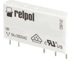 Relpol Miniatiūrinė relė 1P 6A 60V DC PCB AgSnO2/Au RM699BV-3211-85-1060 2613707