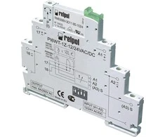 Relpol Laiko siųstuvas PIR6WT- 1Z- 24VAC / DC- R siauras daugiafunkcis 1Z 6A 11- 10dieną 24V AC / DC (8576666)
