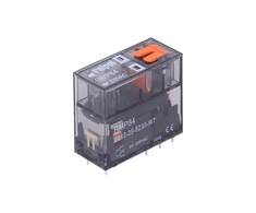 Relpol Relė: elektromagnetinė DPDT Ritės įtampa: 230VAC 8A 8A/24VDC (RMP84-2012-25-5230-WT)