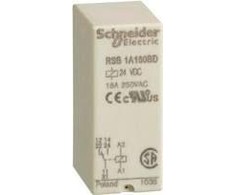 Schneider Electric Relpol sąsajos relė 1P 16A 24V DC (RSB1A160BD)