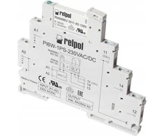 Relpol Sąsajos relė 1P 6A 230V AC/DC PIR6W-1PS-230VAC/DC-R (pilka) 857171