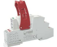 Relpol Įstumiama sąsajos relė 2P 230VAC 8A AgNi PI84-230AC-M93G-PS-2012 864835