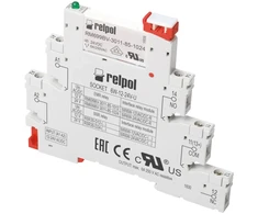Relpol Siauro profilio sąsajos relė SIR6W-24VAC/DC-R 863751