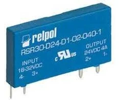 Relpol Kietojo kūno relė 1P 24VDC/1A Ustre 18-32V DC RSR30-D24-D1-04-025-1 (2611993)