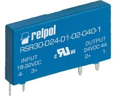 Relpol Puslaidininkių relė 1P 24VDC / 2A DC RSR30- D24- D1- 02- 040-1 (2611997)